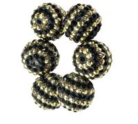 Matybobe Perles 20mm Lot de 5 pour Creation de Bijoux, Perles
