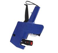 Matybobe Pistolet à étiquettes de Prix, 10 Rouleaux 5000 Pièces D'étiquettes de Prix en Papier Autocollant Blanc pour étiqueteuse de Prix MX5500, Claire, Large Application, Facile à (Multicolore)