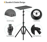 Matybobe Universal Ordinateur Portable Projecteur Tripod Stand en Aluminium Alliage Alliage Hauteur pour Utilisation en Plein Air du Studio de Scène