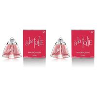 Mauboussin - A la Folie 100ml - Eau de Parfum Femme - Senteur Florale & Orientale (Lot de 2)