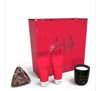 Mauboussin - Coffret à la Folie - Parfum 100ml + Lait de Corps 100ml + Gel Douche 100ml + Bougie