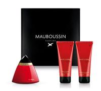 Mauboussin - Coffret In Red : Eau de Parfum 100ml, Gel Douche 90ml & Lait Corps 90ml