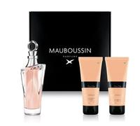 Mauboussin - Coffret Pour Elle : Eau de Parfum 100ml, Gel Douche 90ml & Lait Corps 90ml