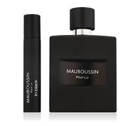 Mauboussin - Pour Lui In Black 100ml + 20ml (Travel Spray) - Eau de Parfum Homme - Senteur Boisée & Orientale