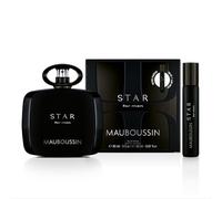 Mauboussin - Star For Men 90ml + 20ml (Travel Spray) - Eau de Parfum Homme - Senteur Boisée & Ambrée