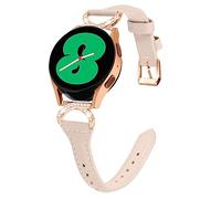 Maucoray Bracelet de montre en cuir de 20 mm compatible avec Polar Unite/Ignite/Ignite 2/Pacer, Cuir Acier inoxydable