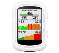 Maucoray Coque de protection compatible avec ordinateur de cyclisme Garmin Edge 840/Edge 540, en silicone souple (blanc)