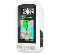 Maucoray Coque de protection compatible avec Wahoo Fitness WFCC6 ELEMNT ROAM V2 - En silicone souple - Pour vélo - GPS - Blanc