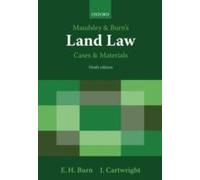 Maudsley & Burn's Land Law Cases And Materials