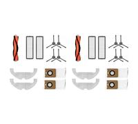 Mauedest 2X Accessoires Kit de Remplacement pour Z10 PRO Robot Aspirateur Principal Filtre Hepa Vadrouille Pad à Poussière