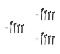 Mauedest 6 pièces de vilebrequin CVD IRC00220 pour 12,3 pouces 313 mm Entraxe axial SCX10 E SCX10 II 1/10