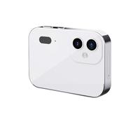 Mauedest Appareil photo numérique CCD 4K 64 MP avec écran tactile, zoom numérique 16x, vision nocturne infrarouge, blanc