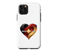 Mauerfall & Wende - Unité Allemande Wessi Ossi Coque pour iPhone 11 Pro
