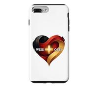 Mauerfall & Wende - Unité Allemande Wessi Ossi Coque pour iPhone 7 Plus/8 Plus