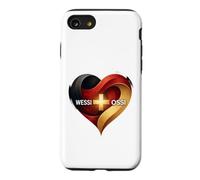 Mauerfall & Wende - Unité Allemande Wessi Ossi Coque pour iPhone SE (2020) / 7/8