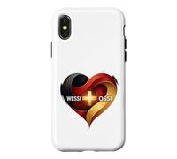 Mauerfall & Wende - Unité Allemande Wessi Ossi Coque pour iPhone X/XS