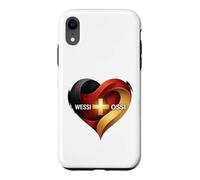 Mauerfall & Wende - Unité Allemande Wessi Ossi Coque pour iPhone XR