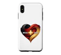 Mauerfall & Wende - Unité Allemande Wessi Ossi Coque pour iPhone XS Max
