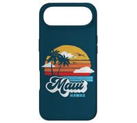 Maui Beach Hawaii Vintage Surf Throwback 80s Graphic Coque pour iPhone Air