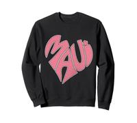 Maui Hawaii Cœur Rustique Vintage Sweatshirt