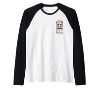 Maui Hawaii Tiki God Hawaï Totem de poche souvenir de voyage Manche Raglan