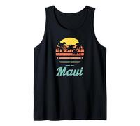 Maui Hawaii Vintage Sunset Débardeur