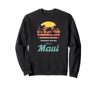 Maui Hawaii Vintage Sunset Sweatshirt