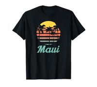 Maui Hawaii Vintage Sunset T-Shirt