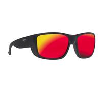 Maui Jim - Amberjack Matte Black Hawaii Lava MauiBrilliant - Lunettes de soleil