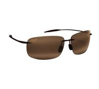 Maui Jim Unisex Maui Jim MJ0422S 002 Lunettes de soleil Injecté Marron Bronze Carré