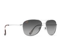 Maui Jim - Cliff House Matte Silver Gris Neutre Evolution Maui Gradient - Lunettes de soleil
