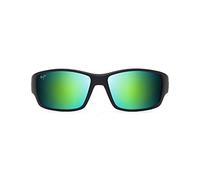 MAUI JIM GREEN MIR LOCAL KINE BLK/TRAN GRN/LT GRY 62