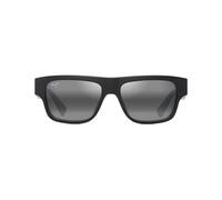 Maui Jim MJ0638S Sunglasses, Matte Black, 54-16-140 Unisex