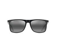 MAUI JIM GREY MAKAMAE MATTE BLACK 56