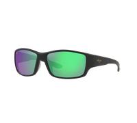 Maui Jim Homme Sunglass Local Kine - Couleur du Monture: Noir Vert, Couleur de Lentille: MAUI GreenU+00AD Mirror Polarized