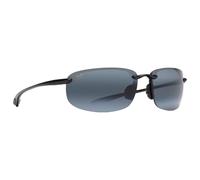 Maui Jim - Hookipa Noir Brillant Gris Neutre Polycarbonate Bidegrade - Lunettes de soleil