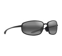 Maui Jim Unisex Maui Jim MJ0370S 001 Lunettes de soleil Bio-injecté Noir Gris Carré