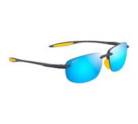 Maui Jim – Lunettes de soleil Hookipa Ultra Asian Fit – Polarisées Blue Hawaii – Bleu 60 mm