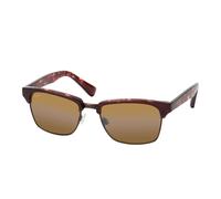 Maui Jim Kawika 257 16C, Lunettes de soleil, Carrée, Unisex, polariséesMarron