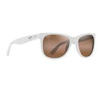 Maui Jim - Kikonia XL Shiny Solid White Hcl Bronze Mineral Superthin - Lunettes de soleil