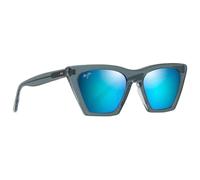 Maui Jim - Kini Kini Bleu Acier Crystal Bleu Hawaï Minéral SuperThin - Lunettes de soleil