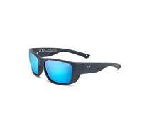 Maui Jim Amberjack Polarized Sunglasses Bleu,Noir Blue Hawaii/CAT3