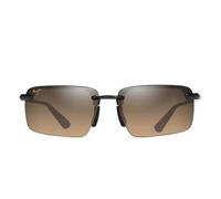 Maui Jim Lunettes de soleil Laulima MJ 0626S Brun 61 mm branches 140 mm pour hommes