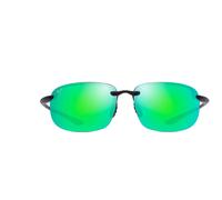Maui Jim – Lunettes de soleil – Ho'okipa Xlarge – Gris mat translucide – MauiGeen MauiPure