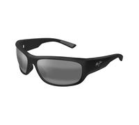 Maui Jim - Lunettes de soleil polarisées Monture noire mate Verres gris - unisex - Accessoires - Noir - Taille: 64 MM