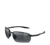 Maui Jim Lunettes de soleil Hookipa Ultra G pour femmes Noir/Gris 65 mm