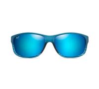 Maui Jim - Kaiwi Channel Bleu Noir Bleu Hawaï Minéral SuperThin - Lunettes de soleil