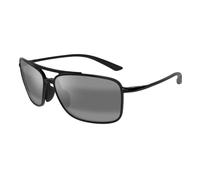 Maui Jim Lunettes de soleil Kaupo Gap Sportives Polarisées Unisexe Noir Taille 61 mm