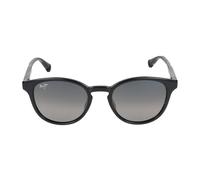 Maui Jim Lunettes de soleil MJ0636S – Bio-injecté, Unisexe, Noir/Gris, Ronde – 001