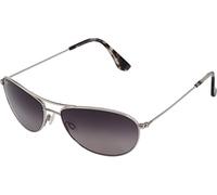 MAUI JIM lunettes, modèle Baby Beach, couleur argent, verre 56 mm, branches 120 mm